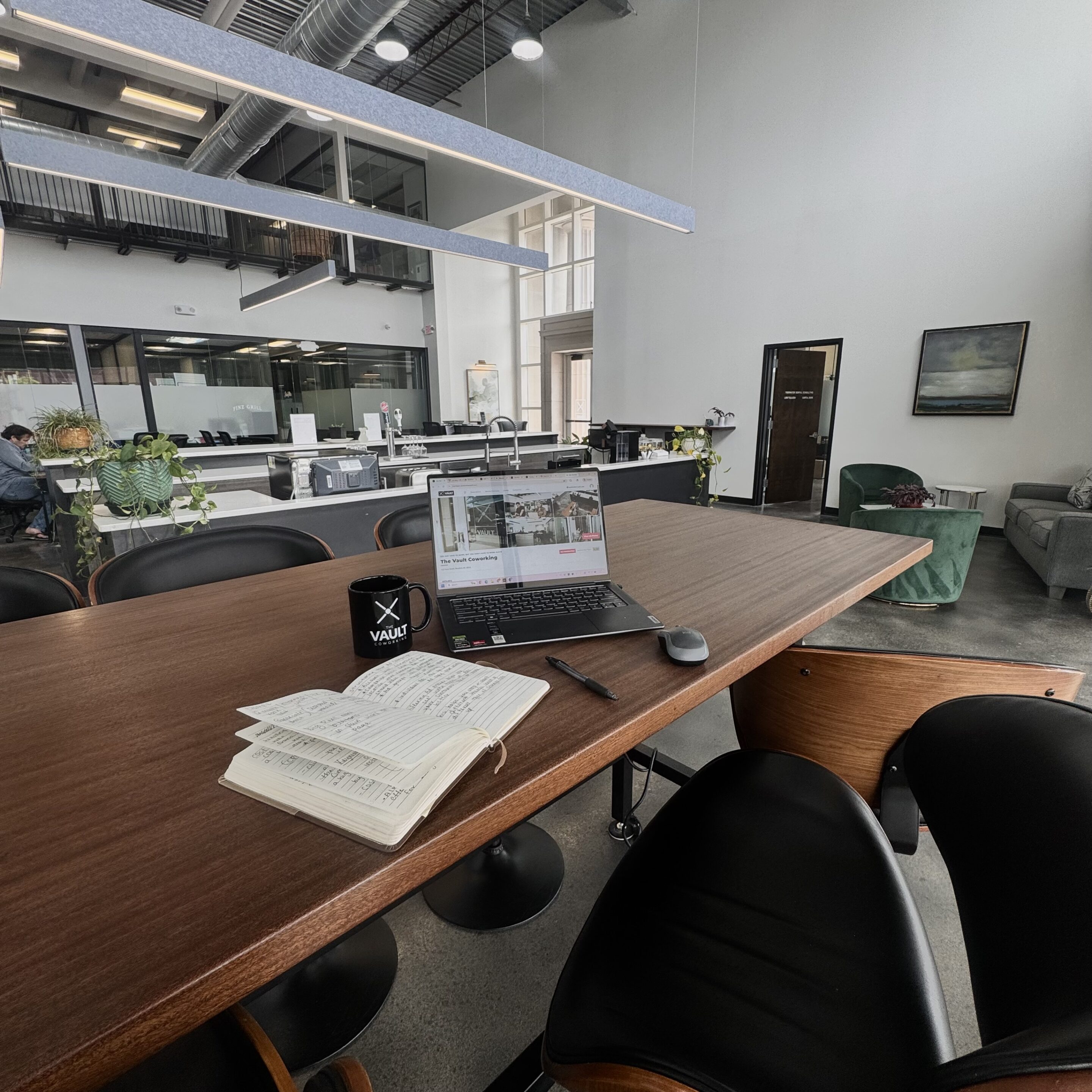 dedicated desk space