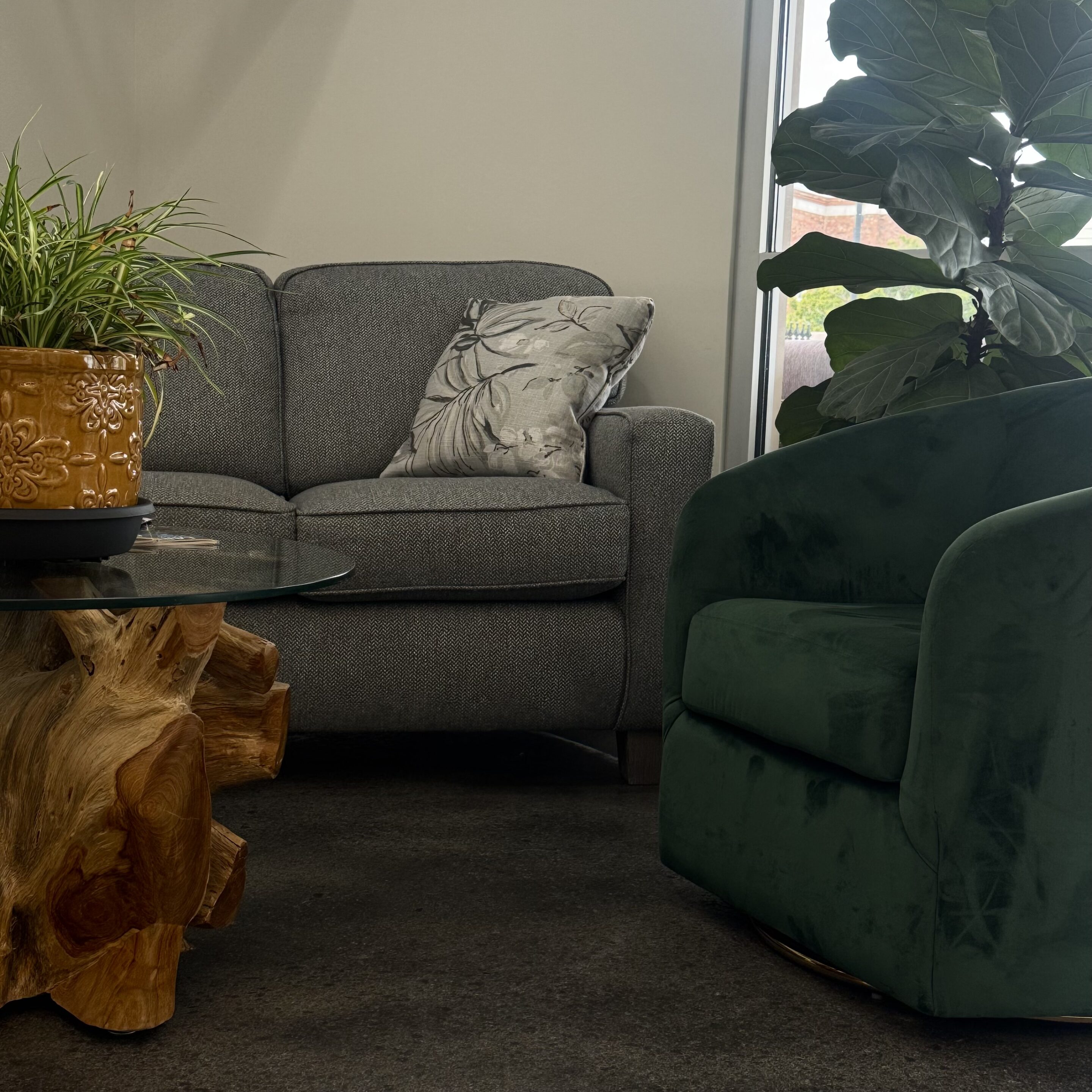 Seating in open space 